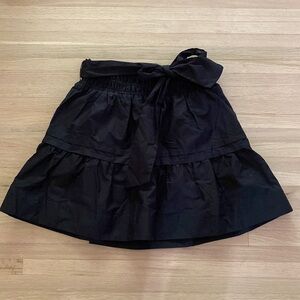 Maeve by Anthropologie Black Puffy Skirt